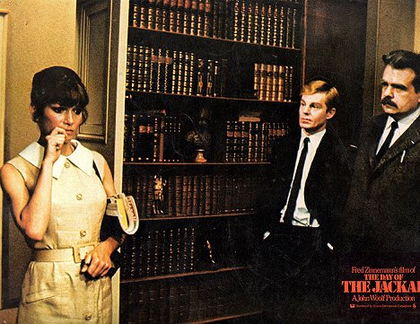 Olga Georges-Picot, Derek Jacobi, Michael Lonsdale - The Day of the Jackal - Lobby Cards