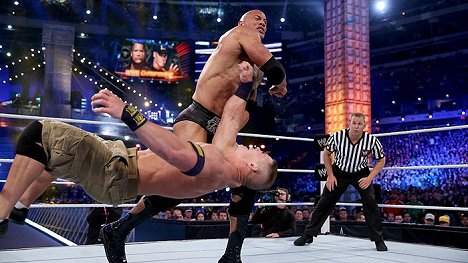 John Cena, Dwayne Johnson - WrestleMania 29 - Photos