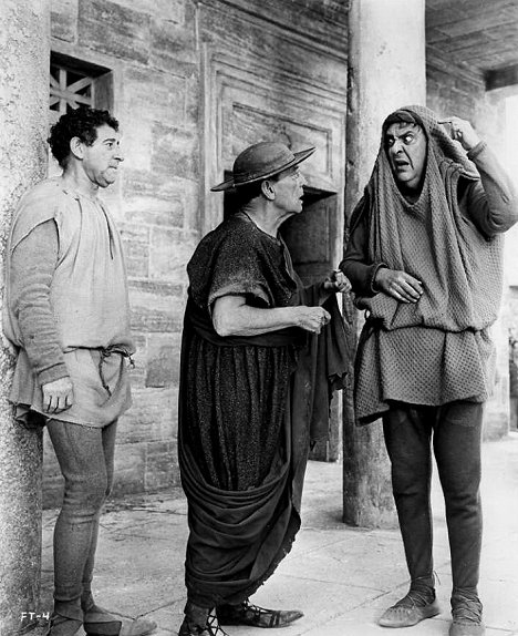 Jack Gilford, Buster Keaton, Zero Mostel - A Funny Thing Happened on the Way to the Forum - Photos