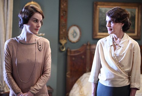 Michelle Dockery, Elizabeth McGovern - Panství Downton - Z filmu