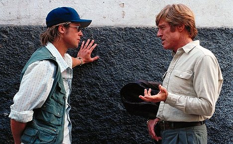 Brad Pitt, Robert Redford - Spy Game - Kuvat elokuvasta