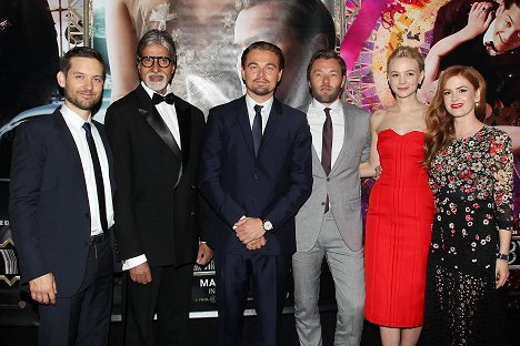 Tobey Maguire, Amitabh Bachchan, Leonardo DiCaprio, Joel Edgerton, Carey Mulligan, Isla Fisher - O Grande Gatsby - De eventos