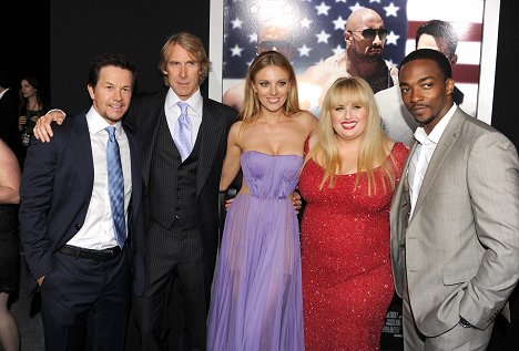 Mark Wahlberg, Michael Bay, Bar Paly, Rebel Wilson, Anthony Mackie - Pain and Gain - Events