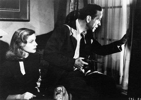 Lauren Bacall, Humphrey Bogart - Tote schlafen fest - Filmfotos