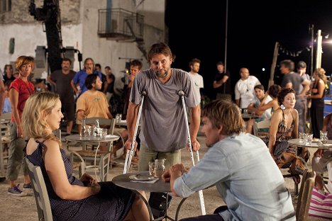 Julie Delpy, Richard Linklater, Ethan Hawke - Antes da Meia-noite - De filmagens