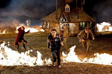 Natalia Tena, Daniel Radcliffe, Mark Williams, David Thewlis - Harry Potter a Princ dvojí krve - Z filmu