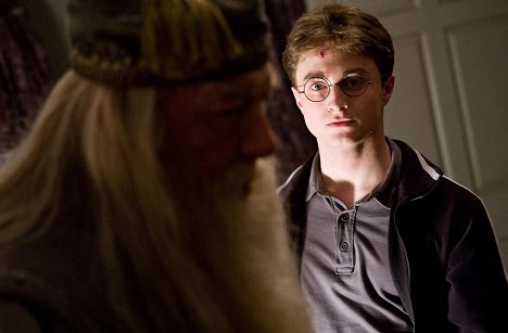 Michael Gambon, Daniel Radcliffe - Harry Potter és a félvér herceg - Filmfotók