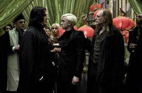 Alan Rickman, Tom Felton, David Bradley - Harry Potter a Princ dvojí krve - Z filmu