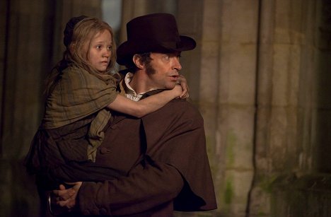 Isabelle Allen, Hugh Jackman - Les Misérables - Van film