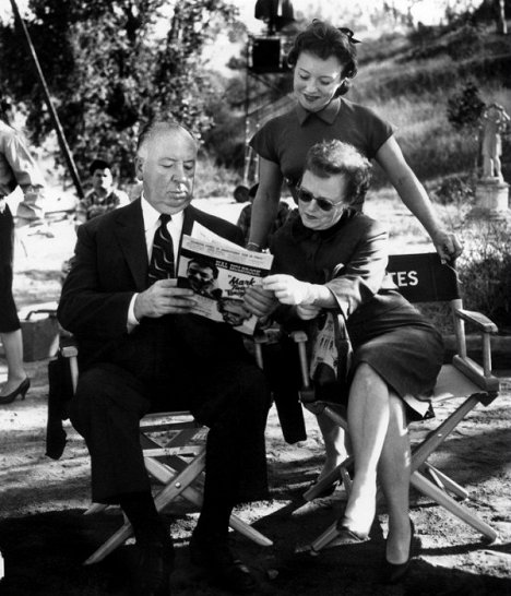 Alfred Hitchcock, Patricia Hitchcock - Psycho - Making of