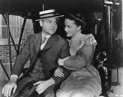 James Cagney, Olivia de Havilland - The Strawberry Blonde - Filmfotos