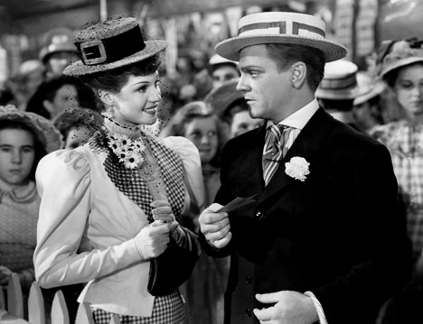 Rita Hayworth, James Cagney - La pelirroja - De la película