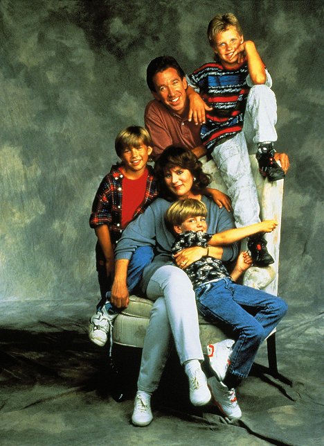 Jonathan Taylor Thomas, Taran Noah Smith, Patricia Richardson, Tim Allen, Zachery Ty Bryan - Un chapuzas en casa - Promoción