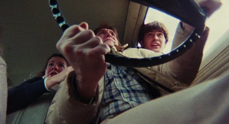 Betsy Baker, Richard DeManincor, Bruce Campbell - The Evil Dead - Van film