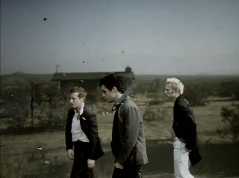 Tre Cool, Billie Joe Armstrong, Mike Dirnt - Green Day - Boulevard of Broken Dreams - Van film