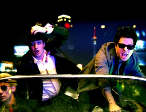 Tre Cool, Billie Joe Armstrong - Green Day - Holiday - Filmfotos
