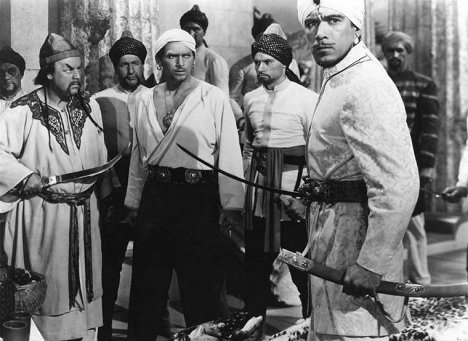 Walter Slezak, Douglas Fairbanks Jr., Anthony Quinn - Sinbad the Sailor - Z filmu