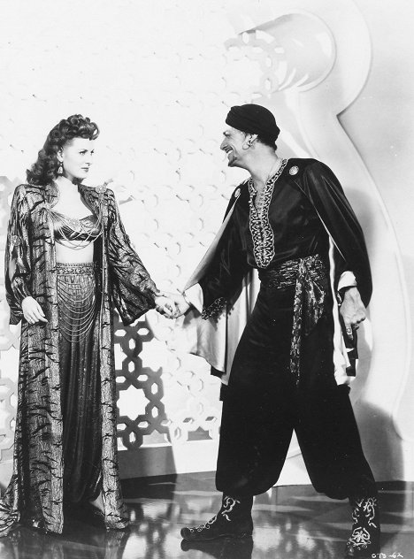 Maureen O'Hara, Douglas Fairbanks Jr. - Sindbad, der Seefahrer - Filmfotos