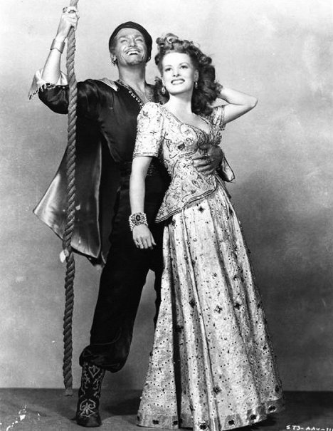 Douglas Fairbanks Jr., Maureen O'Hara - Sinbad the Sailor - Promokuvat