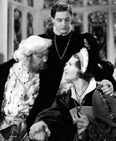 Charles Laughton, Robert Donat, Merle Oberon - The Private Life of Henry VIII. - Photos