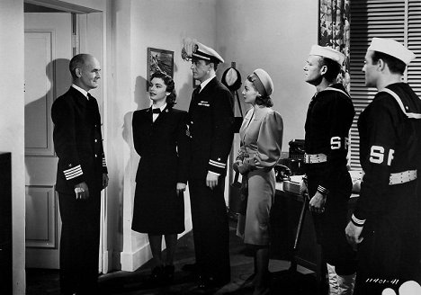 James Gleason, Constance Dowling, Ray Milland, Olivia de Havilland - The Well-Groomed Bride - Filmfotók