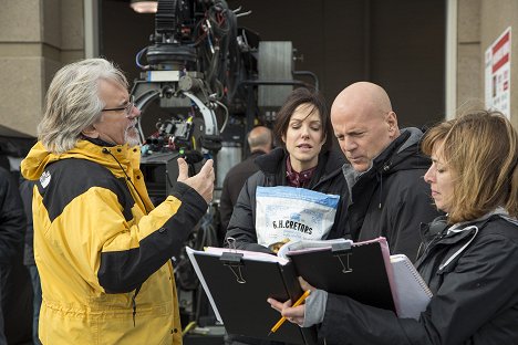 Dean Parisot, Mary-Louise Parker, Bruce Willis - R.E.D. 2 - Dreharbeiten