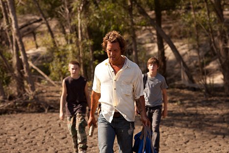 Jacob Lofland, Matthew McConaughey, Tye Sheridan - Mud - De la película