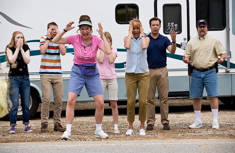 Molly C. Quinn, Will Poulter, Kathryn Hahn, Jennifer Aniston, Jason Sudeikis, Nick Offerman - We're the Millers - Photos