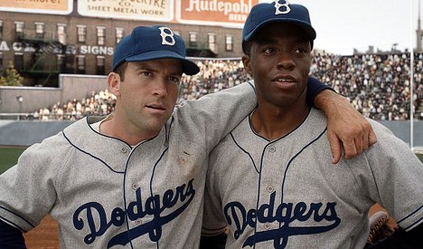 Lucas Black, Chadwick Boseman - 42 - Die wahre Geschichte einer Sportlegende - Filmfotos