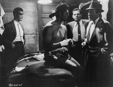 Mike Lane, Nehemiah Persoff, Humphrey Bogart - The Harder They Fall - Photos
