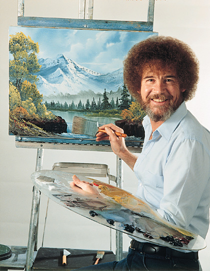 Bob Ross - The Joy of Painting - Werbefoto