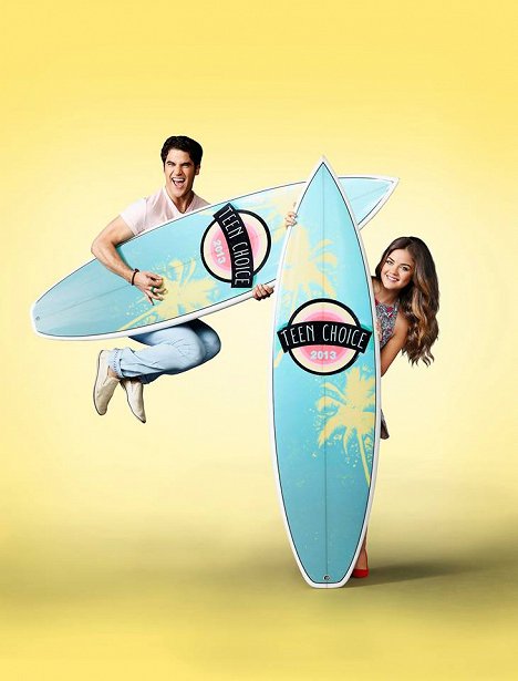 Darren Criss, Lucy Hale - Teen Choice Awards 2013 - Promoción