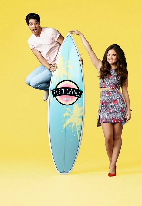 Darren Criss, Lucy Hale - Teen Choice Awards 2013 - Werbefoto