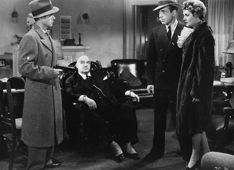 Elisha Cook Jr., Sydney Greenstreet, Humphrey Bogart, Mary Astor - Die Spur des Falken - Filmfotos