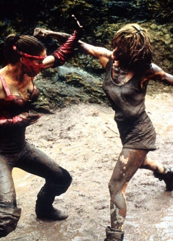 Dana Hee, Sandra Hess - Mortal Kombat 2. - A második menet - Filmfotók