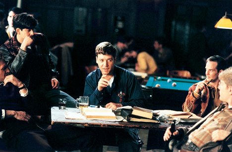 Adam Goldberg, Russell Crowe, Jason Gray-Stanford - A Beautiful Mind - Van film