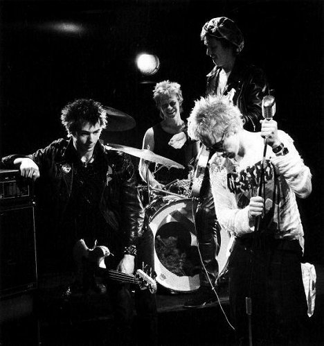 Sid Vicious, Paul Cook, John Lydon, Steve Jones - Sex Pistols - Pretty Vacant - Filmfotók