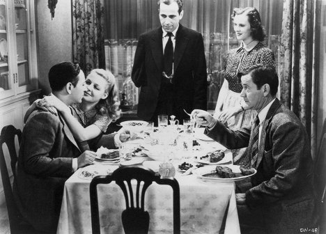 George Raft, Ann Sheridan, Humphrey Bogart, Gale Page, Roscoe Karns