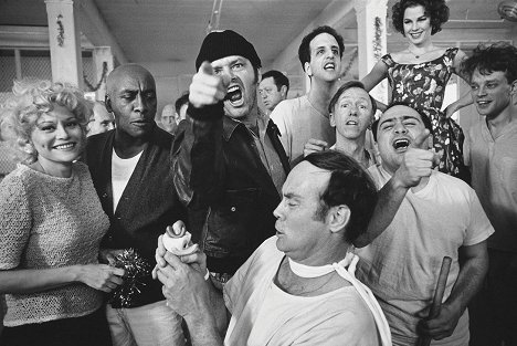 Louisa Moritz, Scatman Crothers, Jack Nicholson, Vincent Schiavelli, William Duell, Danny DeVito, Mews Small, Brad Dourif - One Flew over the Cuckoo's Nest - Making of