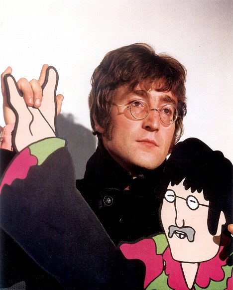 John Lennon - Yellow Submarine - Werbefoto