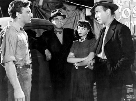 Eddie Albert, Sylvia Sidney, Humphrey Bogart - The Wagons Roll at Night - Z filmu