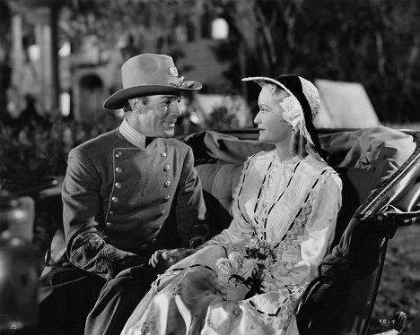 Randolph Scott, Miriam Hopkins - Oro, amor y sangre - De la película