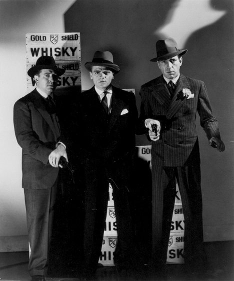 Frank McHugh, James Cagney, Humphrey Bogart - Die wilden Zwanziger - Werbefoto