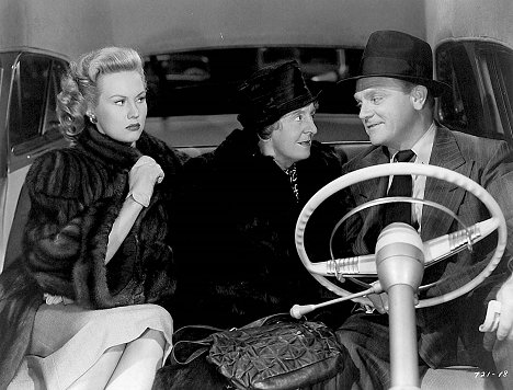 Virginia Mayo, Margaret Wycherly, James Cagney - White Heat - Van film