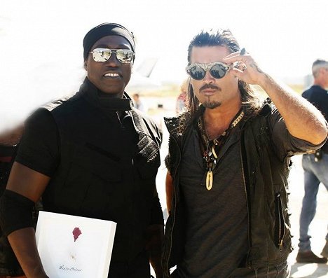 Wesley Snipes - Expendables 3 - Tournage