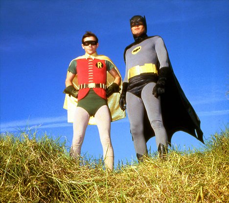 Burt Ward, Adam West - Batman: The Movie - Van film