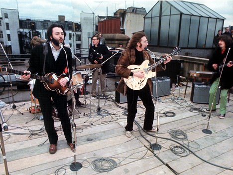 Paul McCartney, John Lennon, George Harrison - The Beatles: Rooftop Concert - Van film