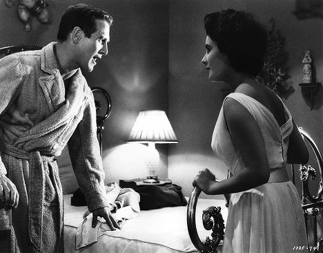 Paul Newman, Elizabeth Taylor - Kočka na rozpálené plechové střeše - Z filmu