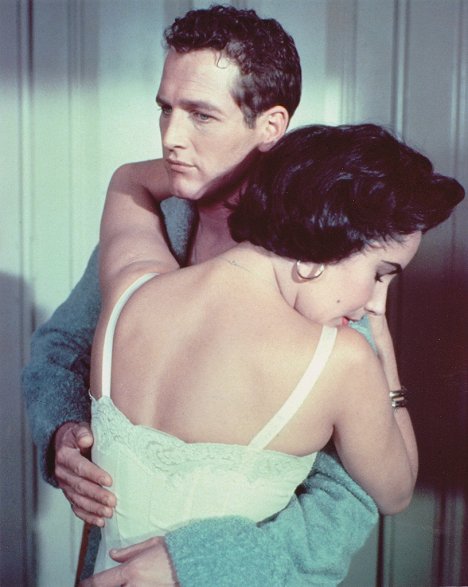 Paul Newman, Elizabeth Taylor - Kočka na rozpálené plechové střeše - Z filmu