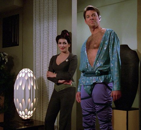 Marina Sirtis, Jonathan Frakes - Star Trek: Nová generace - Trosečníci - Z filmu
